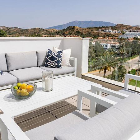 Apartament Magnificent Frontline Golf Penthouse In Navigolf La Cala De Mijas Zewnętrze zdjęcie