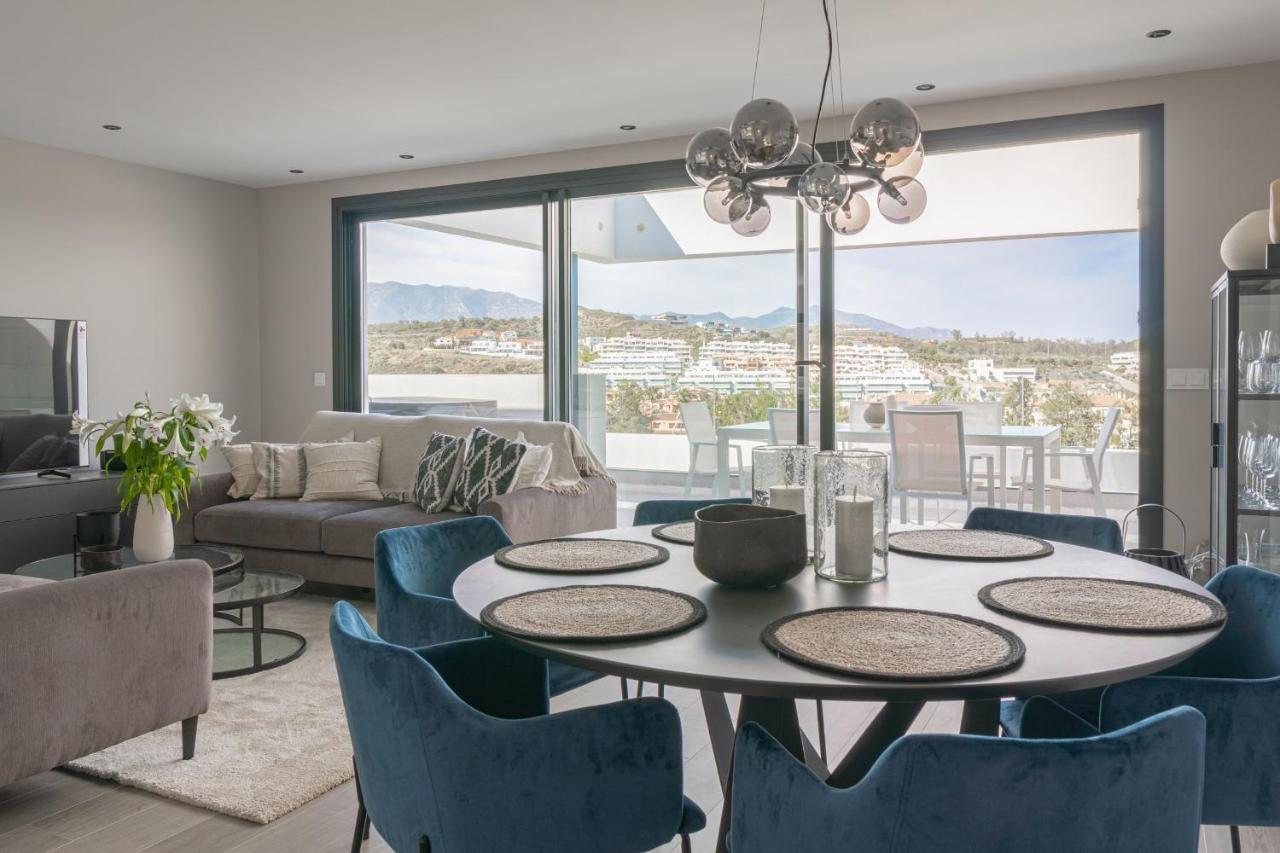 Apartament Magnificent Frontline Golf Penthouse In Navigolf La Cala De Mijas Zewnętrze zdjęcie