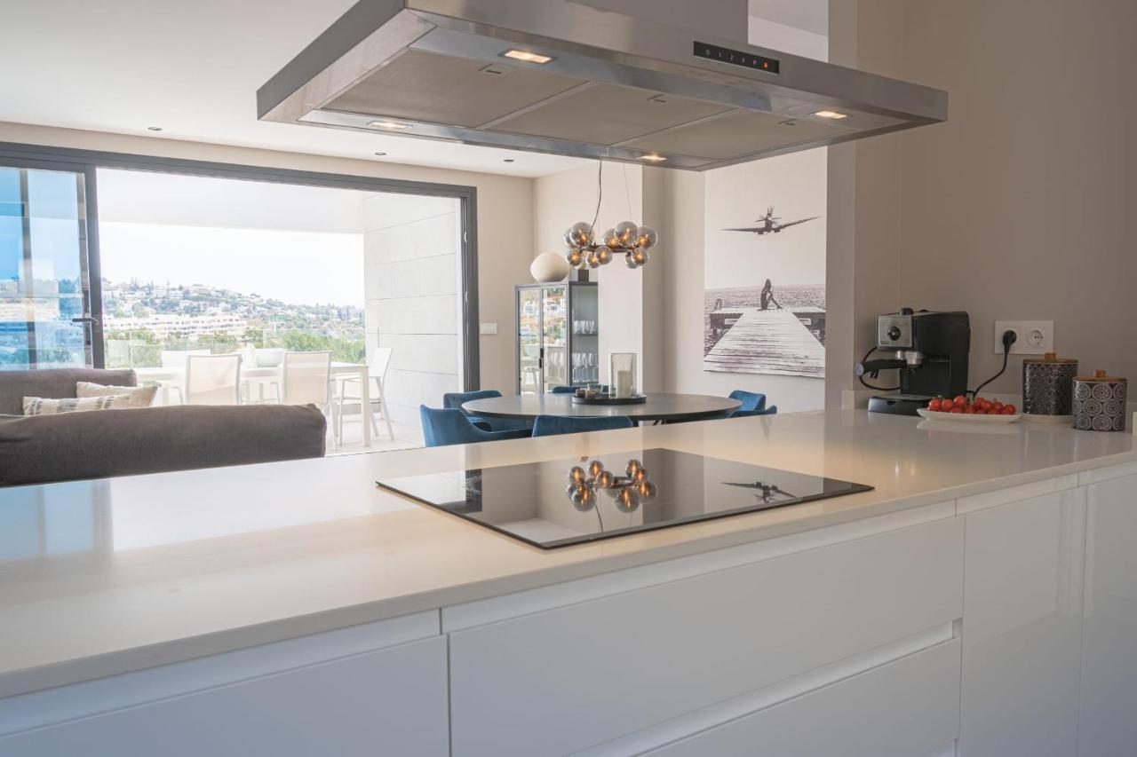 Apartament Magnificent Frontline Golf Penthouse In Navigolf La Cala De Mijas Zewnętrze zdjęcie