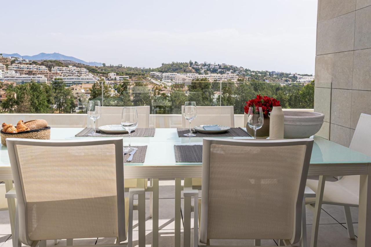 Apartament Magnificent Frontline Golf Penthouse In Navigolf La Cala De Mijas Zewnętrze zdjęcie